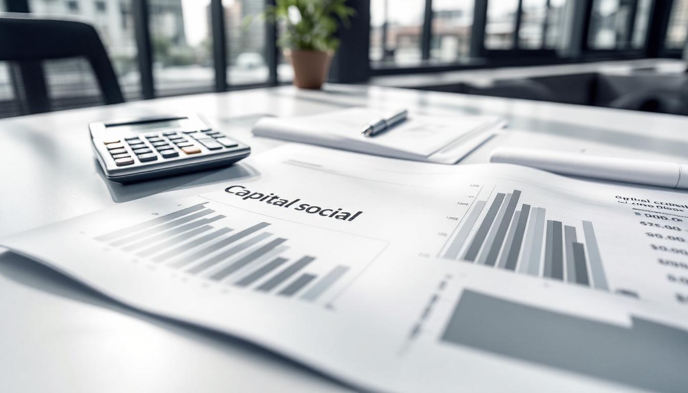 Capital social inférieur à la moitié des capitaux propres en 2026